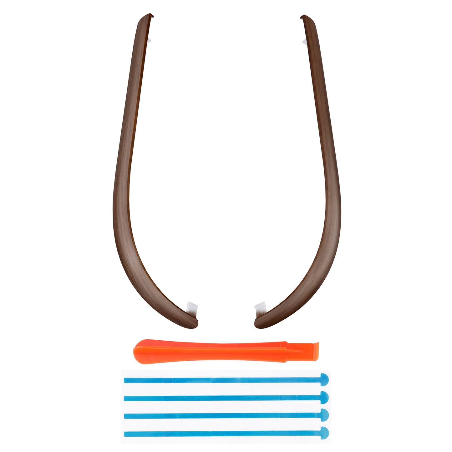 eXtremeRate Nintendo Switch 2ジョイコン対応交換デコレーションストリップ【木目調デザイン】