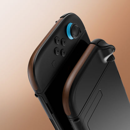 eXtremeRate Nintendo Switch 2ジョイコン対応交換デコレーションストリップ【木目調デザイン】