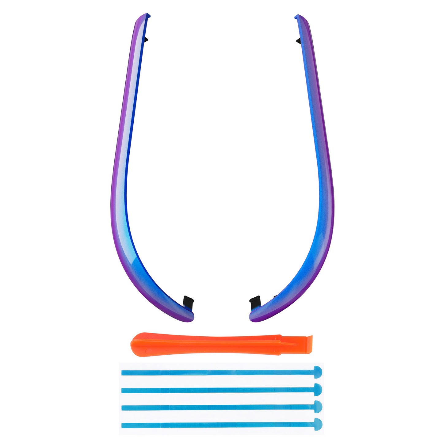 eXtremeRate Nintendo Switch 2ジョイコン対応交換デコレーションストリップ【カメレオンパープルブルー】