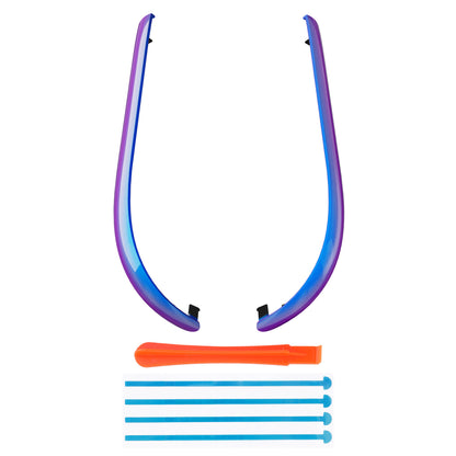 eXtremeRate Nintendo Switch 2ジョイコン対応交換デコレーションストリップ【カメレオンパープルブルー】