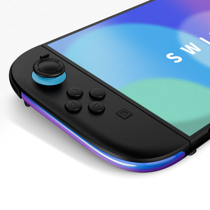 eXtremeRate Nintendo Switch 2ジョイコン対応交換デコレーションストリップ【カメレオンパープルブルー】