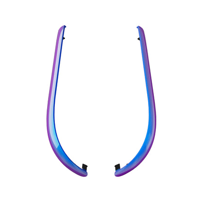 eXtremeRate Nintendo Switch 2ジョイコン対応交換デコレーションストリップ【カメレオンパープルブルー】