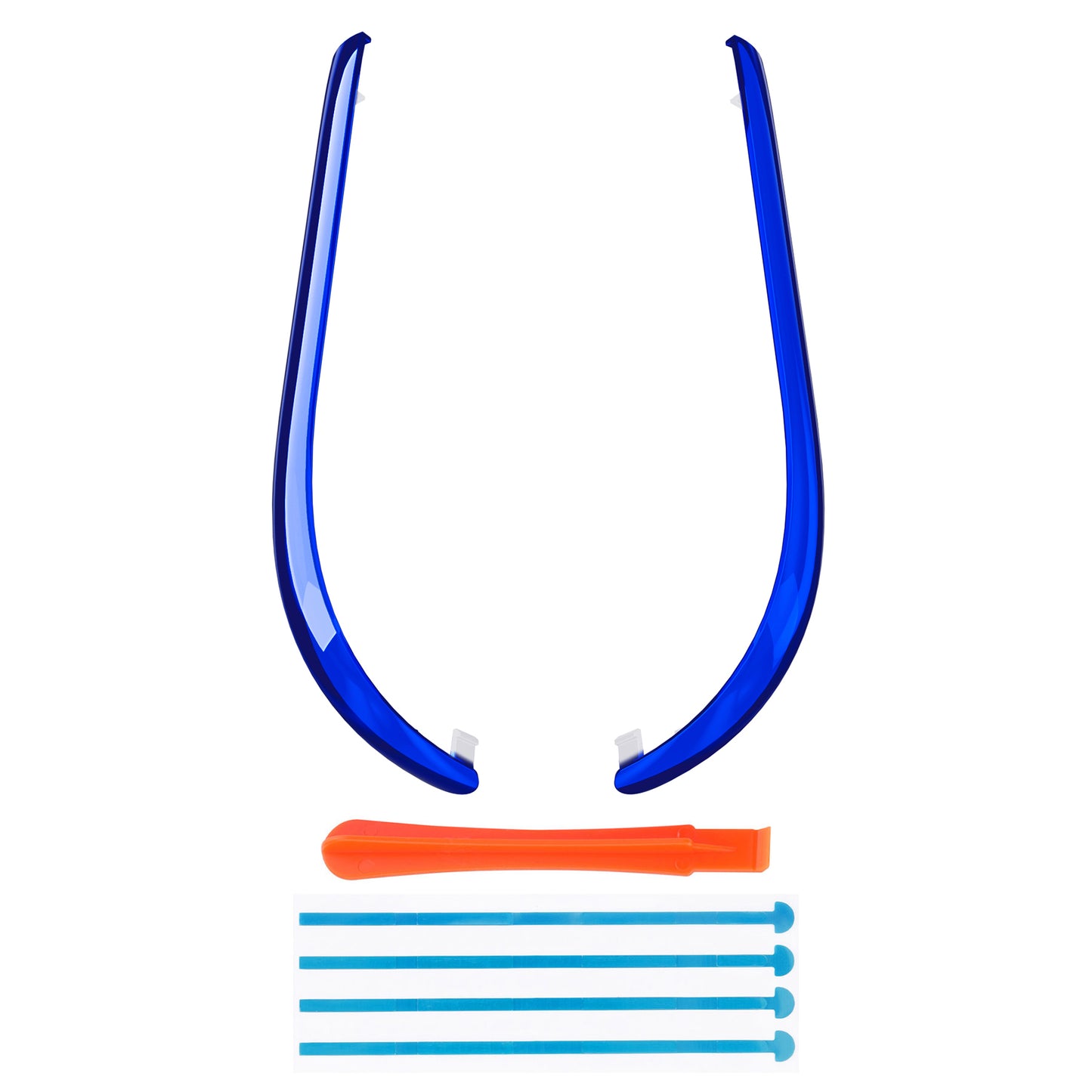 eXtremeRate Nintendo Switch 2ジョイコン対応交換デコレーションストリップ【クロムブルー】