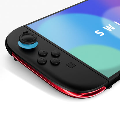 eXtremeRate Nintendo Switch 2ジョイコン対応交換デコレーションストリップ【クロムレッド】