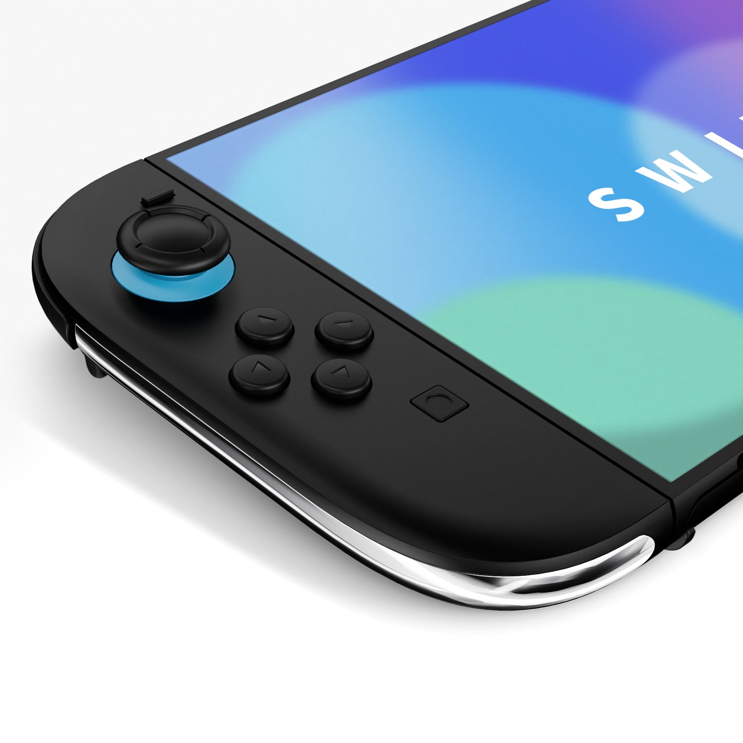 eXtremeRate Nintendo Switch 2ジョイコン対応交換デコレーションストリップ【クロムシルバー】