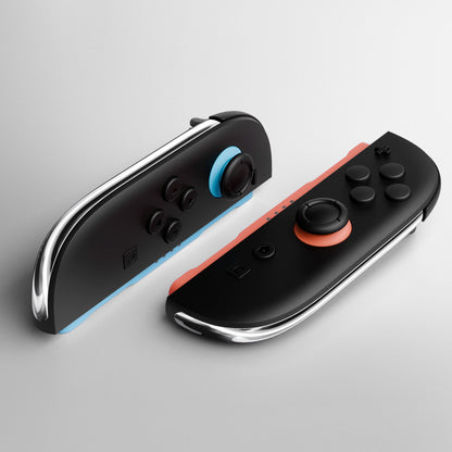 eXtremeRate Nintendo Switch 2ジョイコン対応交換デコレーションストリップ【クロムシルバー】