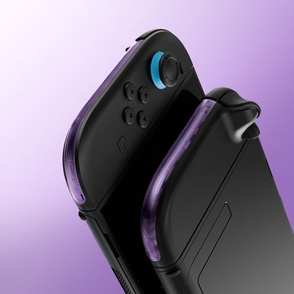 eXtremeRate Nintendo Switch 2ジョイコン対応交換デコレーションストリップ【クリアパープル】