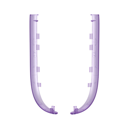 eXtremeRate Nintendo Switch 2ジョイコン対応交換デコレーションストリップ【クリアパープル】