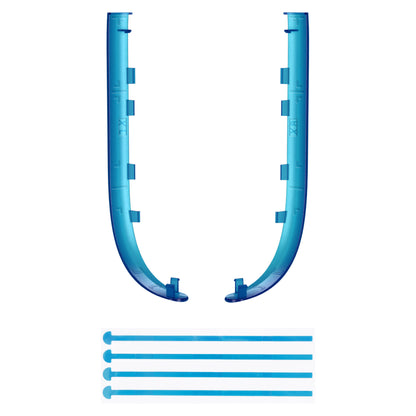 eXtremeRate Nintendo Switch 2ジョイコン対応交換デコレーションストリップ【クリアブルー】