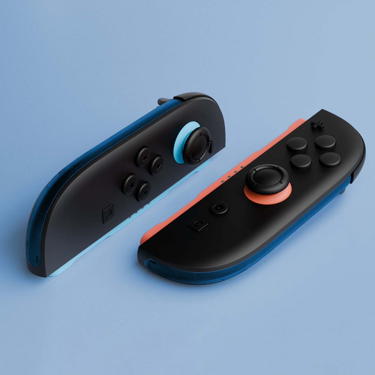 eXtremeRate Nintendo Switch 2ジョイコン対応交換デコレーションストリップ【クリアブルー】