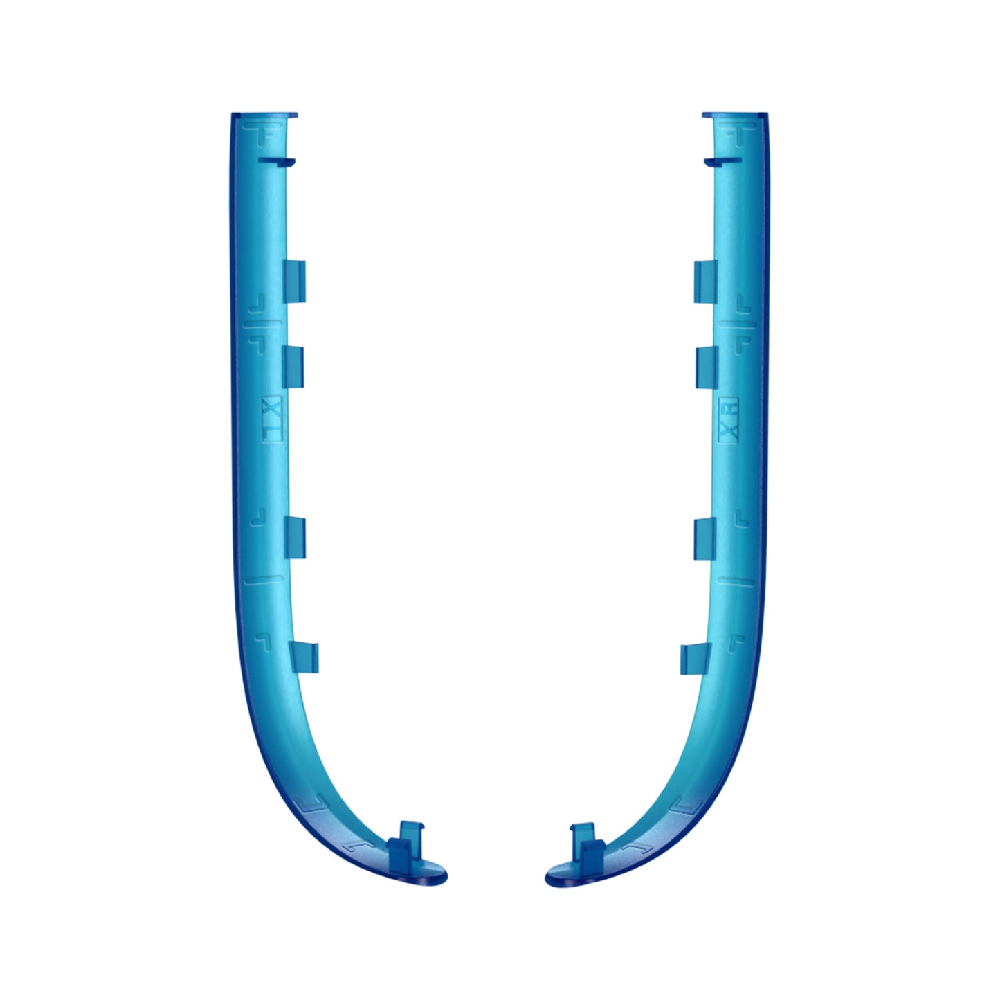 eXtremeRate Nintendo Switch 2ジョイコン対応交換デコレーションストリップ【クリアブルー】