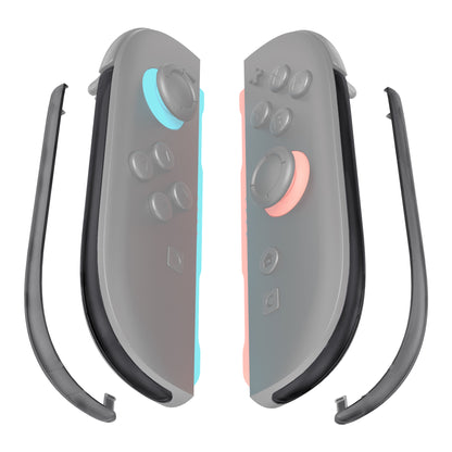 eXtremeRate Nintendo Switch 2ジョイコン対応交換デコレーションストリップ【クリアブラック】