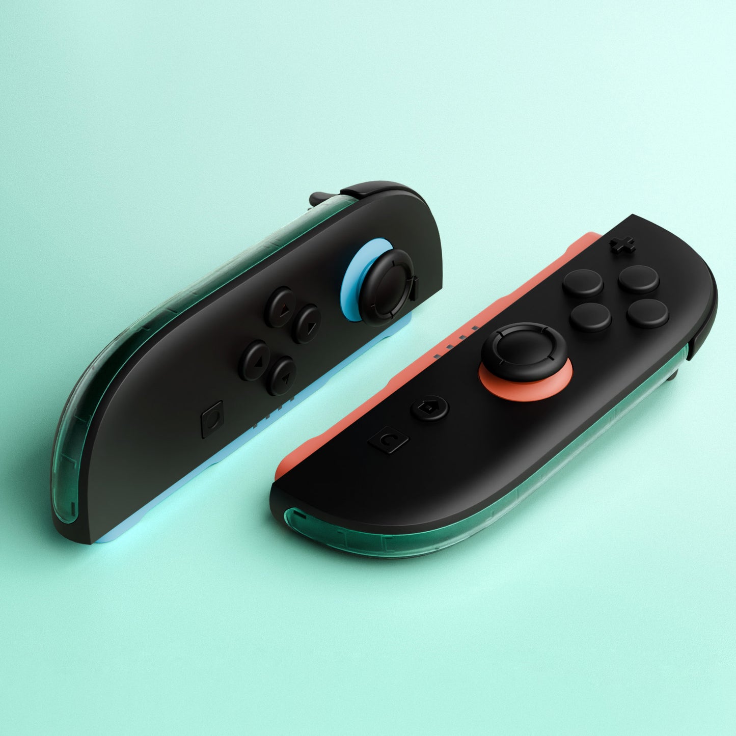 eXtremeRate Nintendo Switch 2ジョイコン対応交換デコレーションストリップ【エメラルドグリーン】