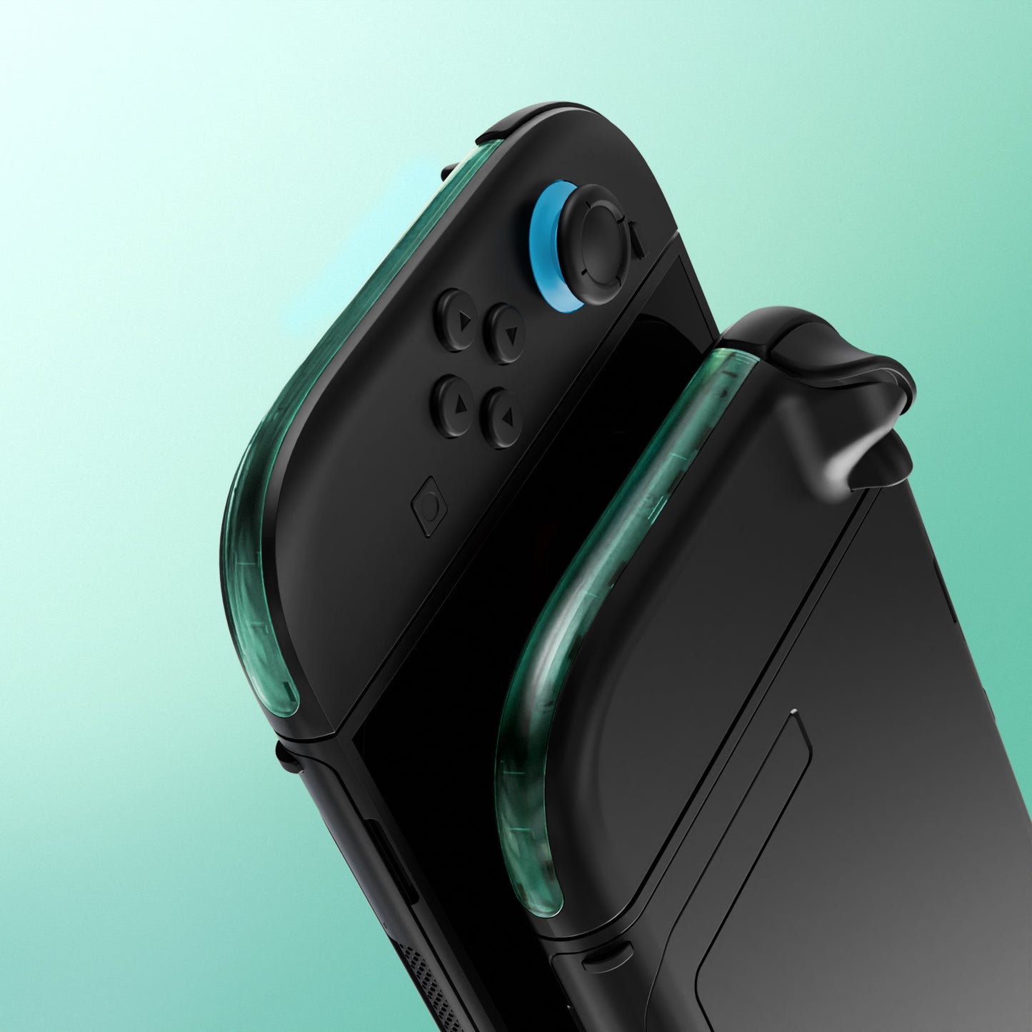 eXtremeRate Nintendo Switch 2ジョイコン対応交換デコレーションストリップ【エメラルドグリーン】