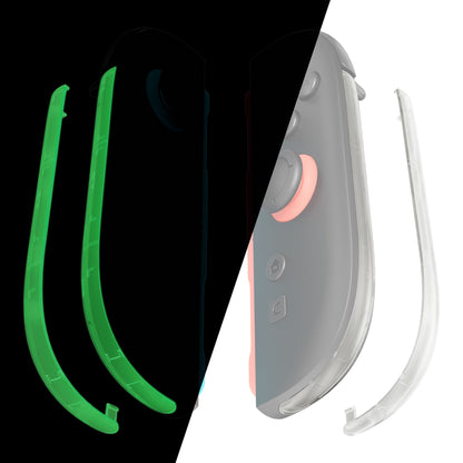 eXtremeRate Nintendo Switch 2ジョイコン対応交換デコレーションストリップ【暗闇で光る-グリーン】