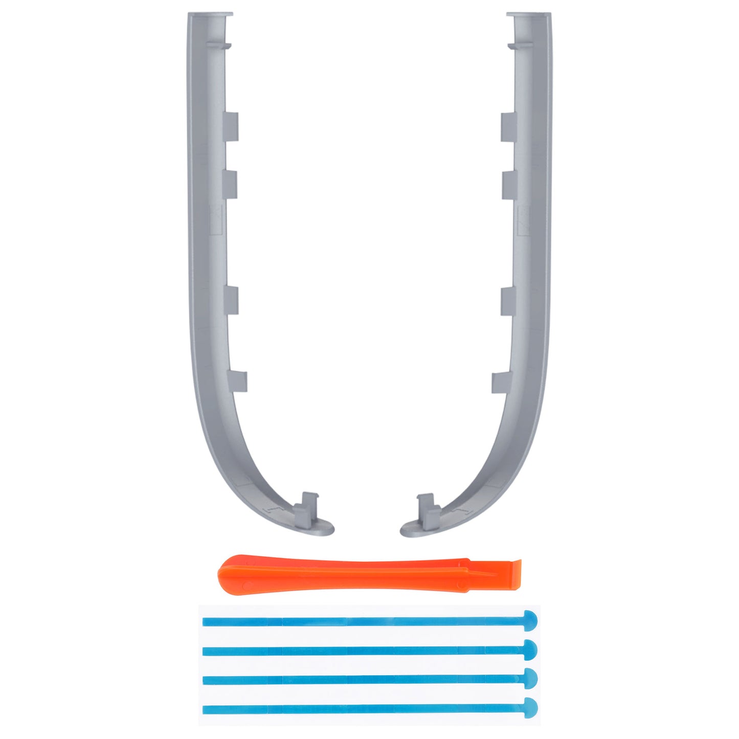 eXtremeRate Nintendo Switch 2ジョイコン対応交換デコレーションストリップ【ニューホープグレイ】