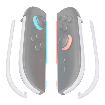 eXtremeRate Nintendo Switch 2ジョイコン対応交換デコレーションストリップ【ホワイト】