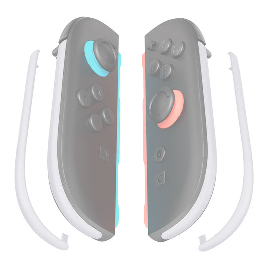 eXtremeRate Nintendo Switch 2ジョイコン対応交換デコレーションストリップ【ホワイト】