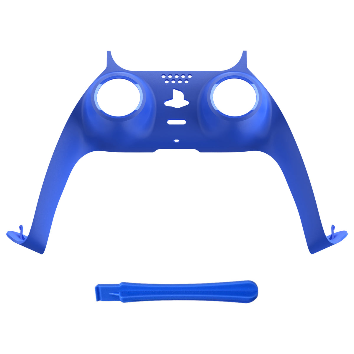 eXtremeRate Replacement Decorative Trim Shell with Accent Ring for PS5 Controller BDM-010/020/030/040/050 (Matcha Green)