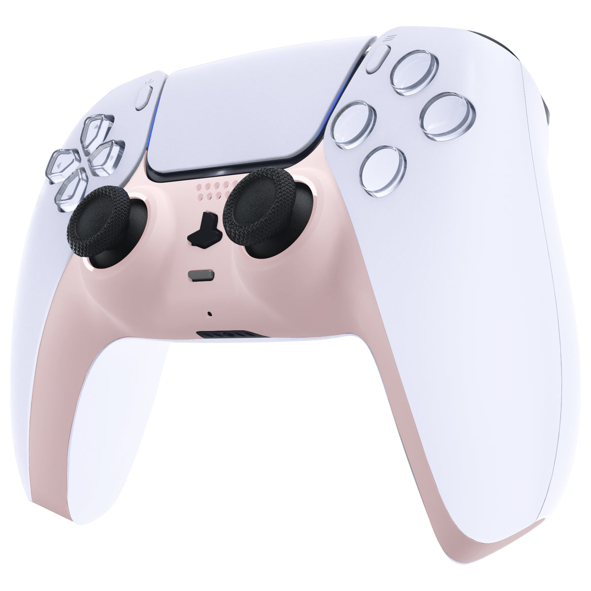 eXtremeRate PS5コントローラーBDM-060対応用交換装飾トリムシェル【チェリーブロッサムピンク】