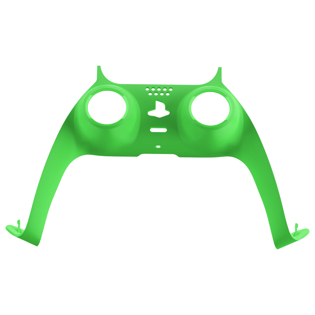 eXtremeRate Replacement Decorative Trim Shell with Accent Ring for PS5 Controller BDM-010/020/030/040/050 (Matcha Green)