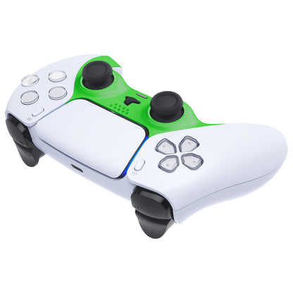 eXtremeRate Replacement Decorative Trim Shell with Accent Ring for PS5 Controller BDM-010/020/030/040/050 (Matcha Green)