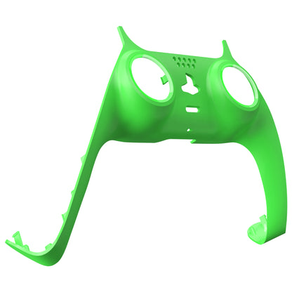 eXtremeRate Replacement Decorative Trim Shell with Accent Ring for PS5 Controller BDM-010/020/030/040/050 (Matcha Green)