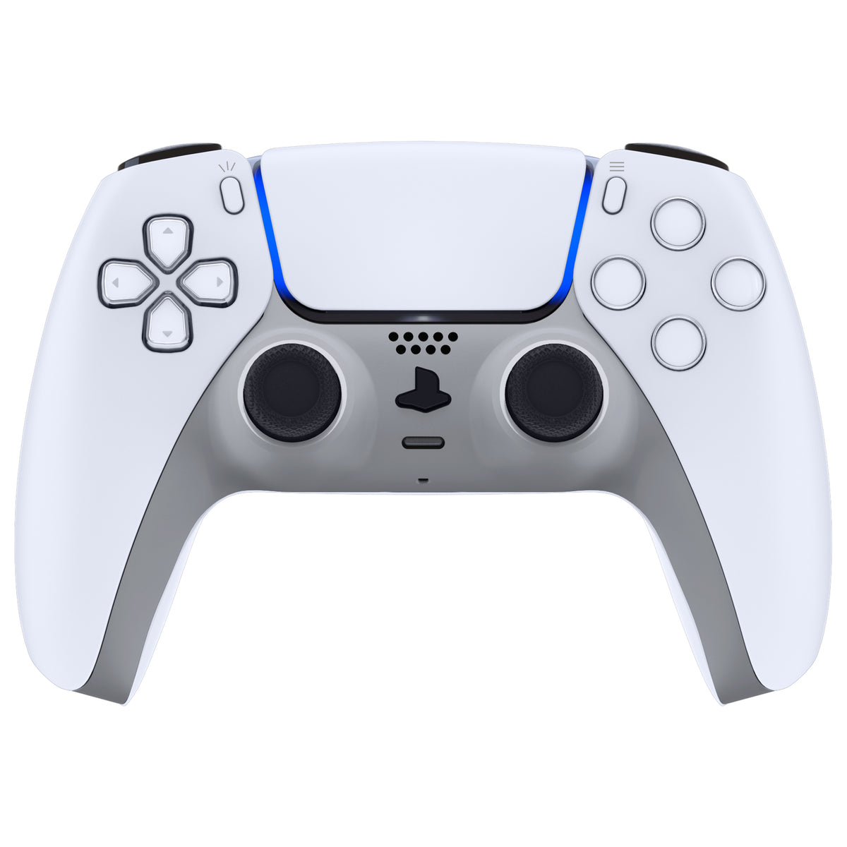 eXtremeRate PS5コントローラーBDM-060対応用交換装飾トリムシェル【ニューホープグレイ】