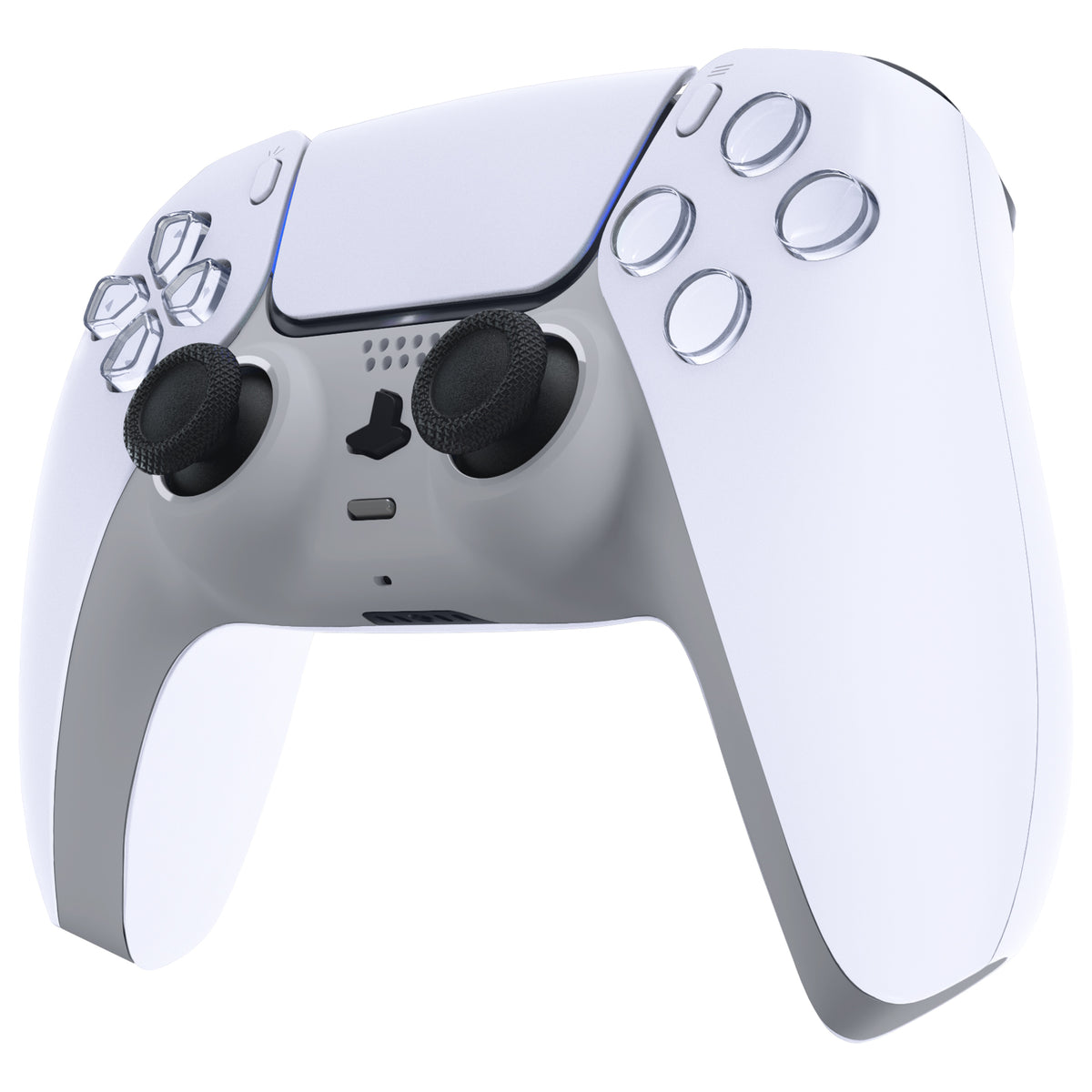 eXtremeRate PS5コントローラーBDM-060対応用交換装飾トリムシェル【ニューホープグレイ】