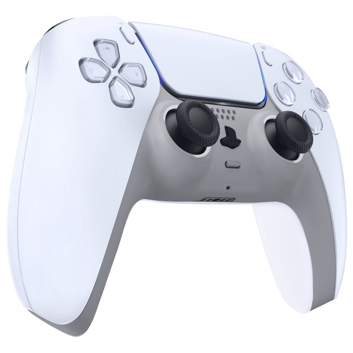 eXtremeRate PS5コントローラーBDM-060対応用交換装飾トリムシェル【ニューホープグレイ】