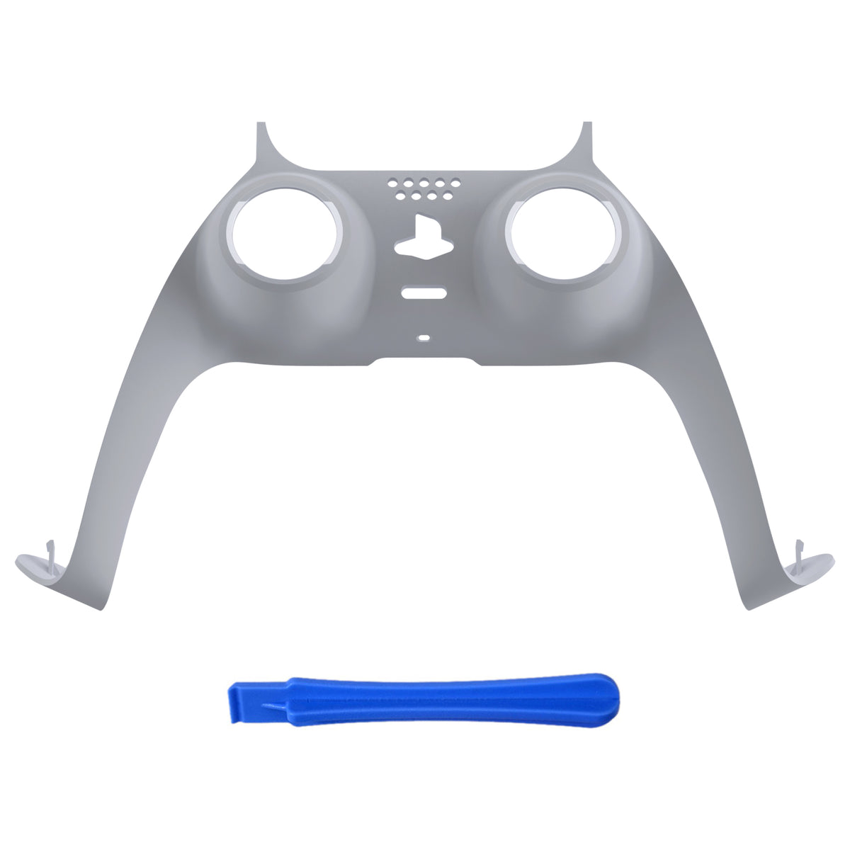 eXtremeRate PS5コントローラーBDM-060対応用交換装飾トリムシェル【ニューホープグレイ】