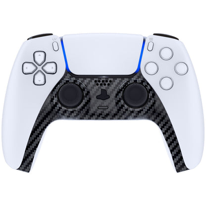 eXtremeRate PS5コントローラーBDM-010/020/030/040/050対応アクセントリング付き交換対応用装飾トリムシェル【グラファイトカーボンファイバー】