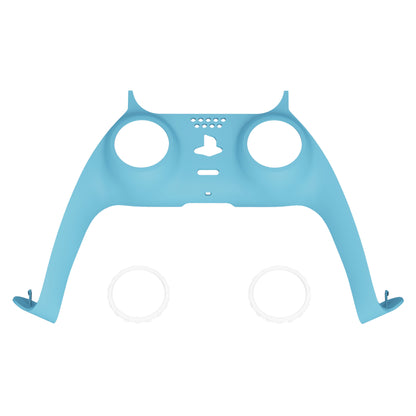 eXtremeRate PS5コントローラーBDM-010/020/030/040/050対応アクセントリング付き交換対応用装飾トリムシェル【ヘブンブルー】