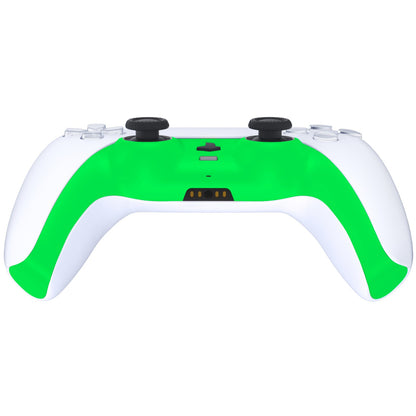 eXtremeRate PS5コントローラーBDM-010/020/030/040/050対応アクセントリング付き交換対応用装飾トリムシェル【ネオングリーン】