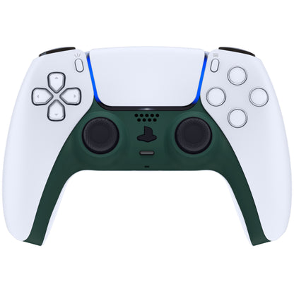 eXtremeRate PS5コントローラーBDM-010/020/030/040/050対応アクセントリング付き交換対応用装飾トリムシェル【レーシンググリーン】
