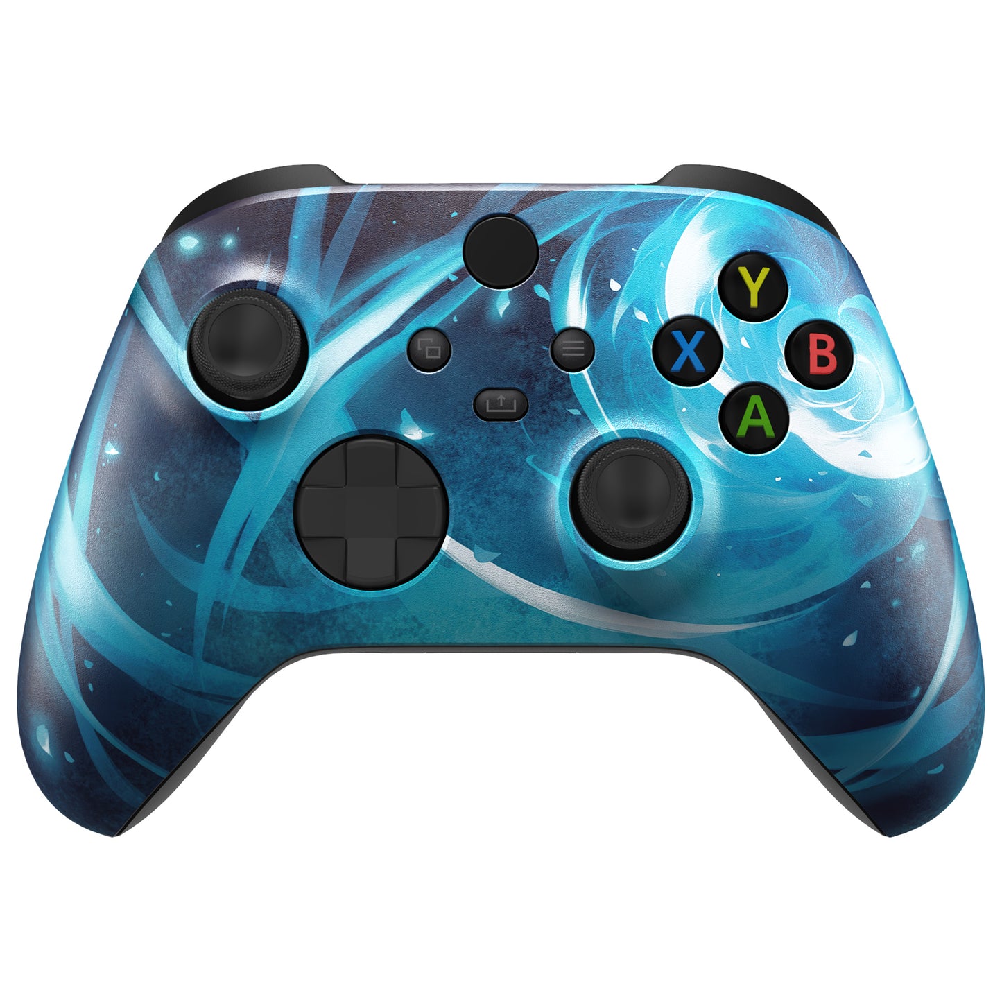 eXtremeRate Xbox Series X&Sコントローラー用交換フロントハウジングシェル【エアロスラッシュマジック】