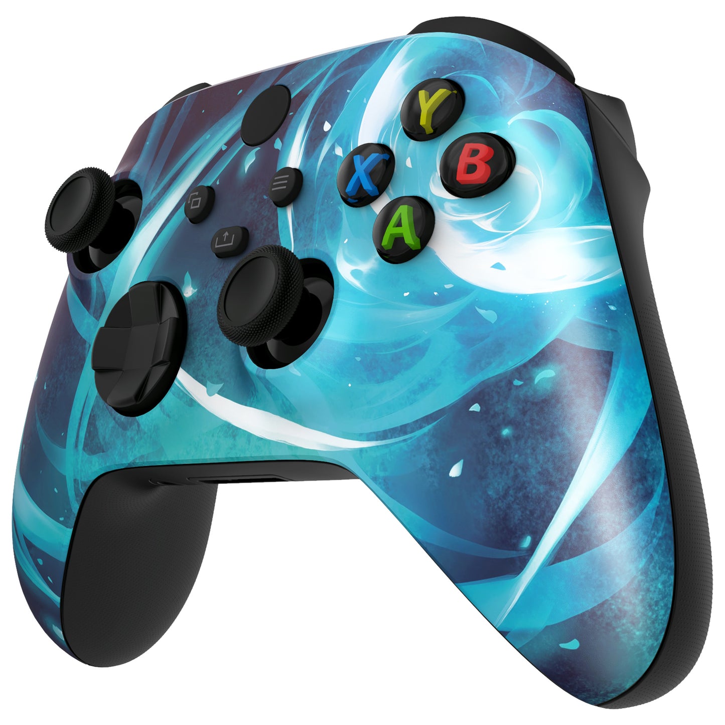 eXtremeRate Xbox Series X&Sコントローラー用交換フロントハウジングシェル【エアロスラッシュマジック】