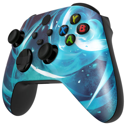 eXtremeRate Xbox Series X&Sコントローラー用交換フロントハウジングシェル【エアロスラッシュマジック】