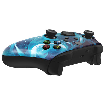 eXtremeRate Xbox Series X&Sコントローラー用交換フロントハウジングシェル【エアロスラッシュマジック】