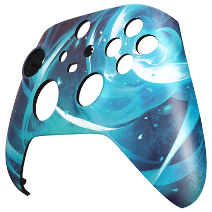 eXtremeRate Xbox Series X&Sコントローラー用交換フロントハウジングシェル【エアロスラッシュマジック】