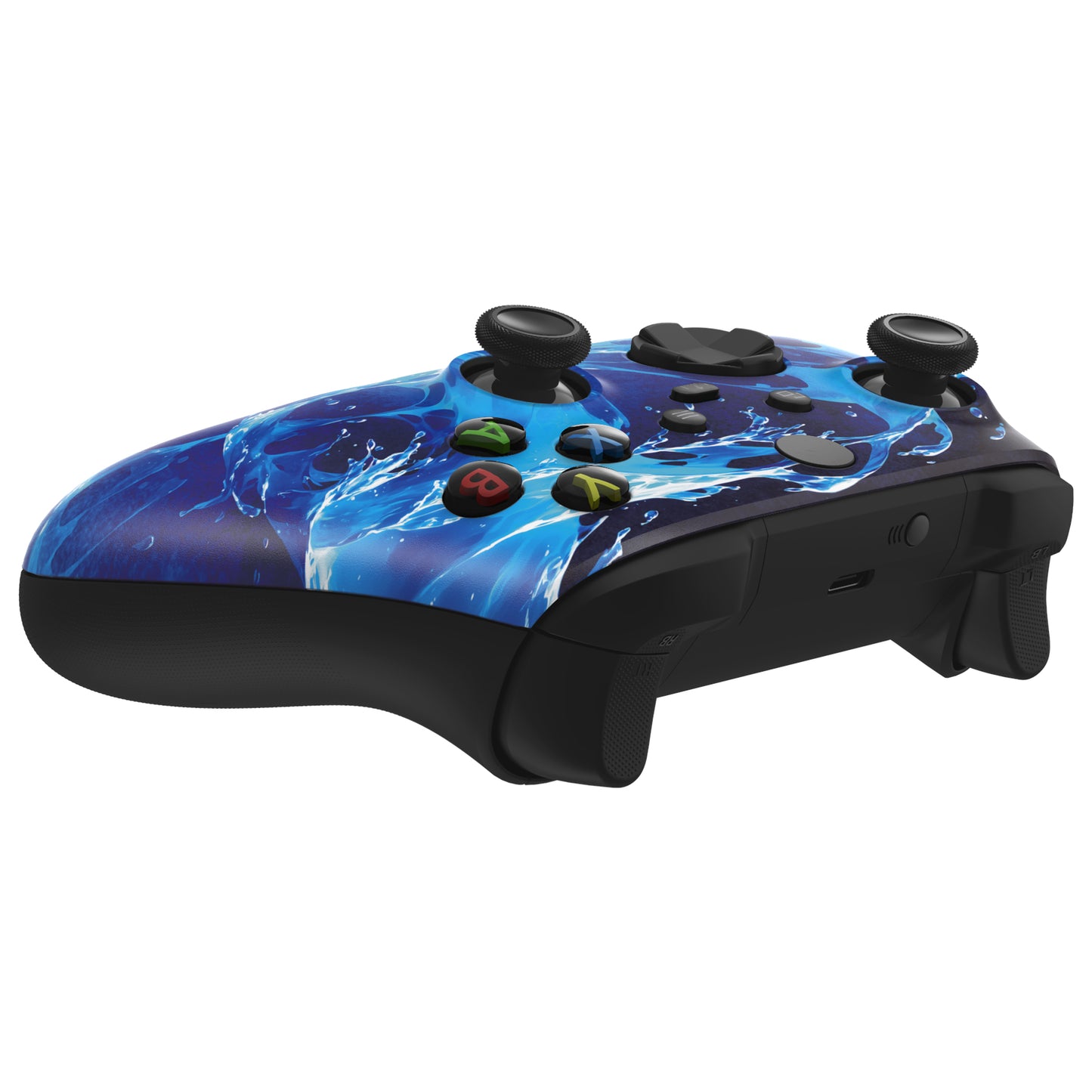 eXtremeRate Xbox Series X&Sコントローラー用交換フロントハウジングシェル【アクアマジック】