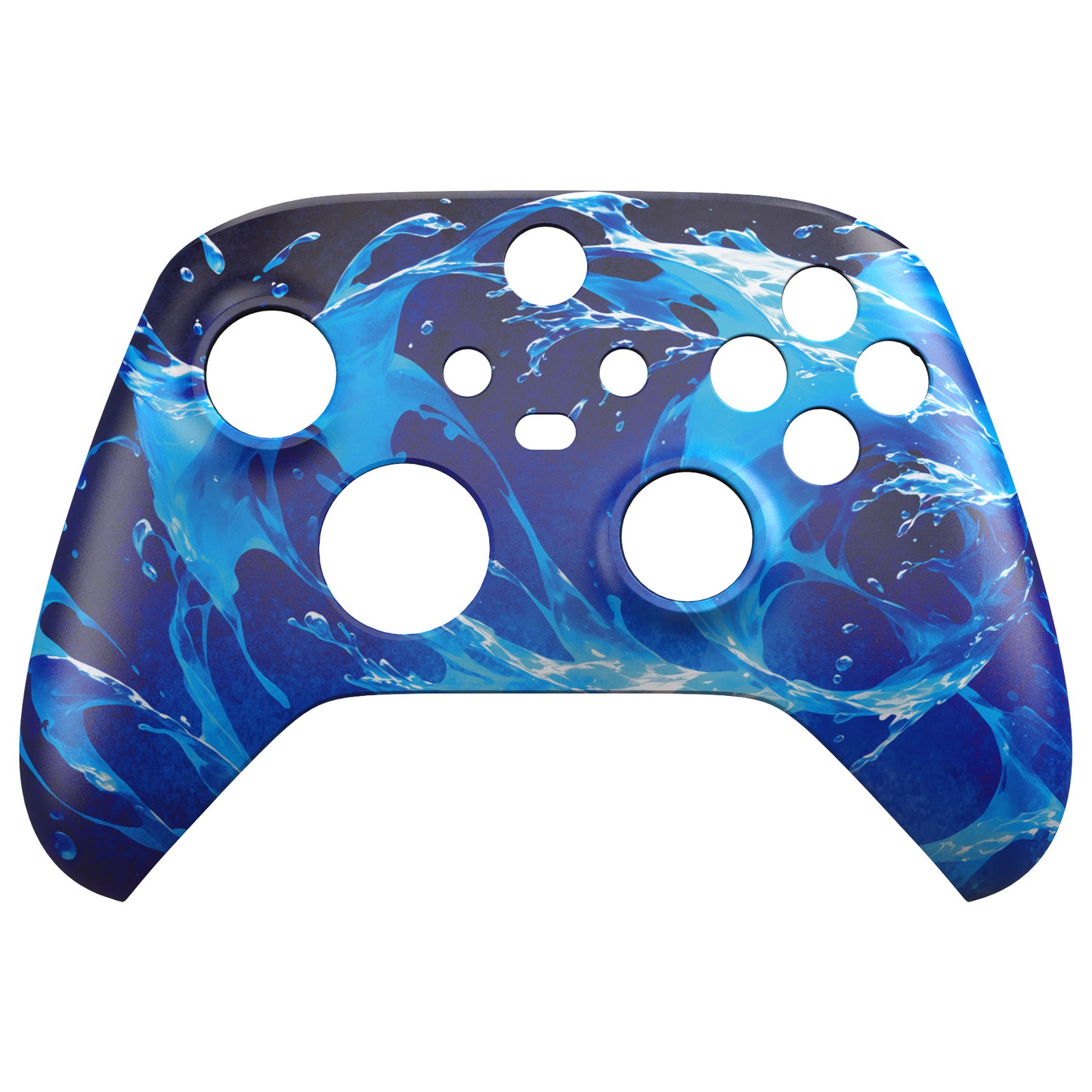 eXtremeRate Xbox Series X&Sコントローラー用交換フロントハウジングシェル【アクアマジック】