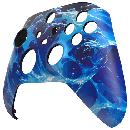 eXtremeRate Xbox Series X&Sコントローラー用交換フロントハウジングシェル【アクアマジック】