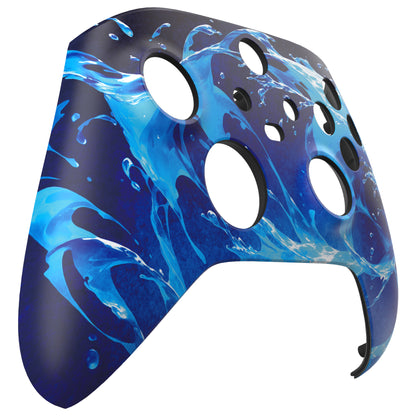 eXtremeRate Xbox Series X&Sコントローラー用交換フロントハウジングシェル【アクアマジック】