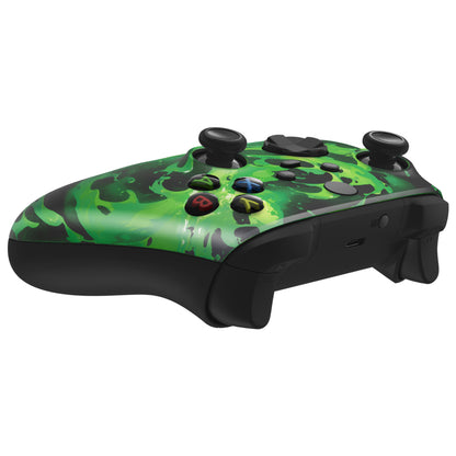 eXtremeRate Xbox Series X&Sコントローラー用交換フロントハウジングシェル【コロージョンマジック】