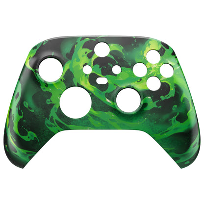 eXtremeRate Xbox Series X&Sコントローラー用交換フロントハウジングシェル【コロージョンマジック】