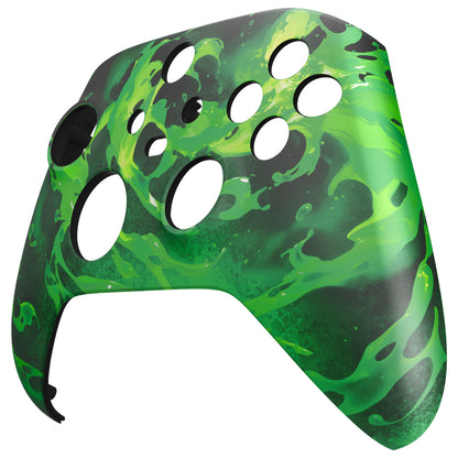 eXtremeRate Xbox Series X&Sコントローラー用交換フロントハウジングシェル【コロージョンマジック】