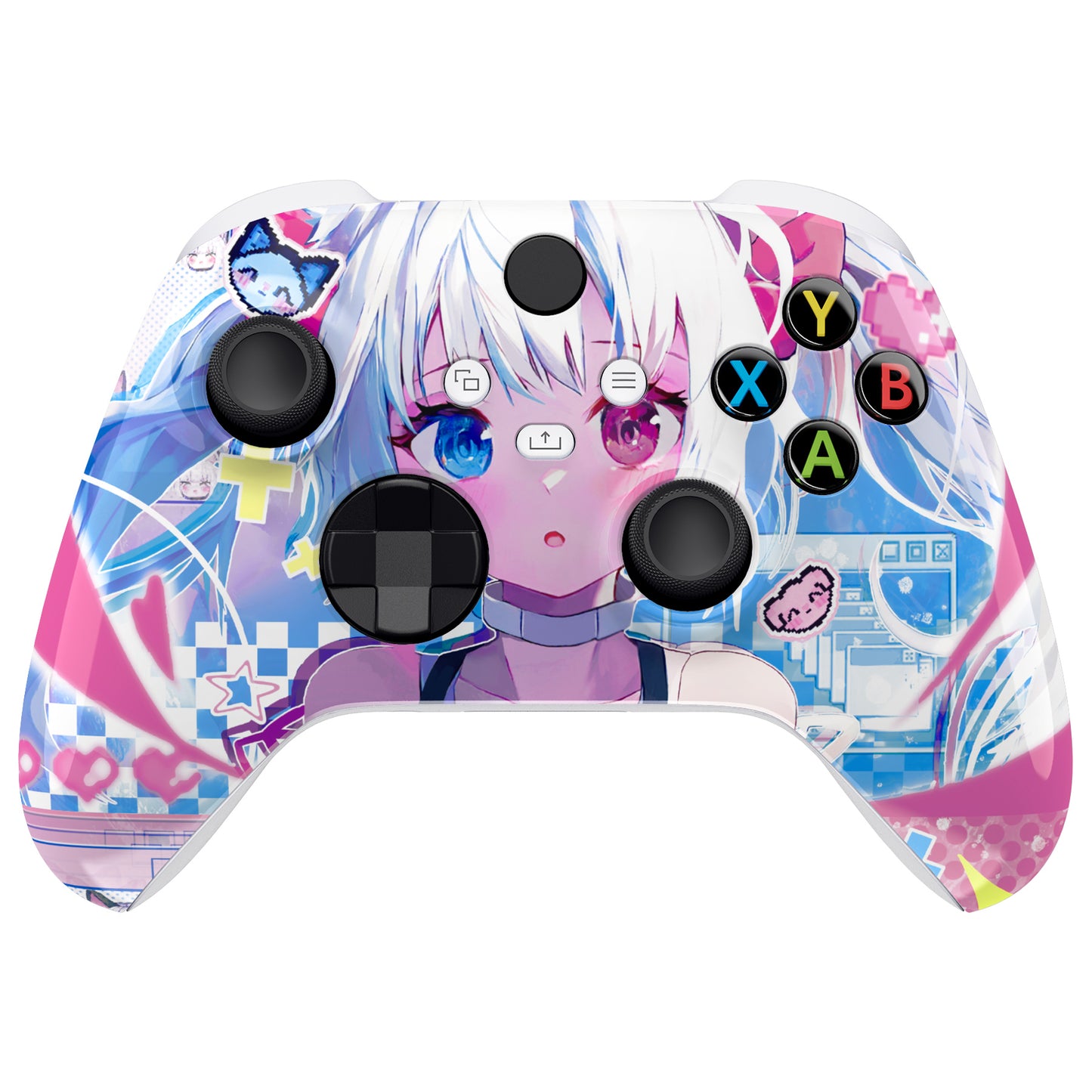 eXtremeRate Xbox Series X&Sコントローラー用交換フロントハウジングシェル【ミウ】