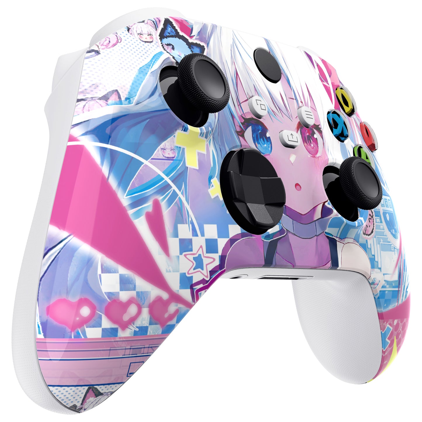 eXtremeRate Xbox Series X&Sコントローラー用交換フロントハウジングシェル【ミウ】