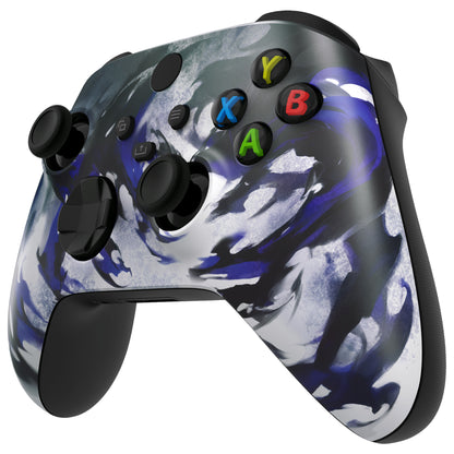 eXtremeRate Xbox Series X&Sコントローラー用交換フロントハウジングシェル【シャドウマジック】